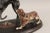 19thc French Signed p.j. Mene Cold Painted Bronze Sculpture of Whippet and King Charles Spaniel For Sale - Image 9 of 12