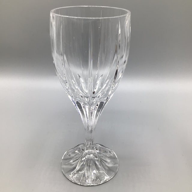 1980s Mikasa Berkeley Wine Glasses - Pair For Sale - Image 5 of 13