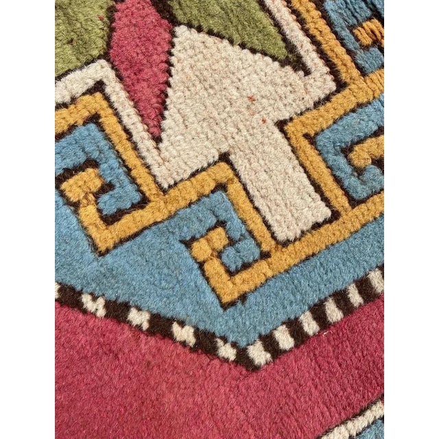 Vintage Turkish Kars Runner For Sale - Image 18 of 18