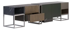 Detroit Tv Unit by Porus Studio