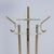 Hollywood Regency Coat Stand in Acrylic and Brass, 1980s For Sale - Image 9 of 10