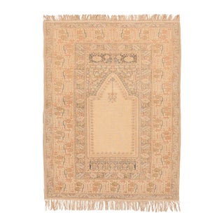 Antique Hand Knotted Turkish Kaisary Rug For Sale