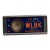Vintage Glass Panel WLBK Wall Clock For Sale
