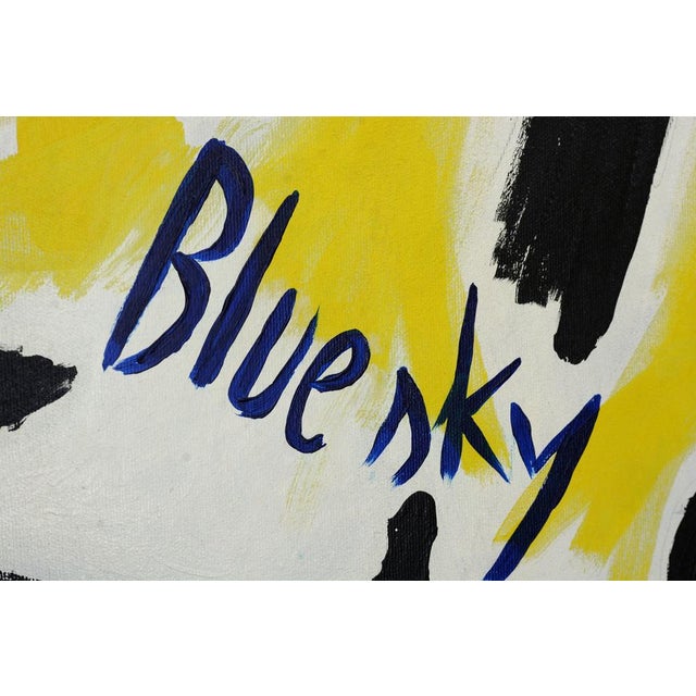 Antonio Minopoli, Blue Sky, Acrylic on Canvas, 2009 For Sale - Image 7 of 11