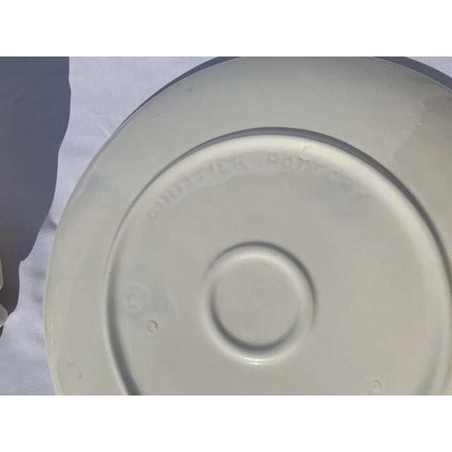 Mid 20th Century Mid Century White Ceramic Cabbage Shaped Soup Tureen For Sale - Image 9 of 11