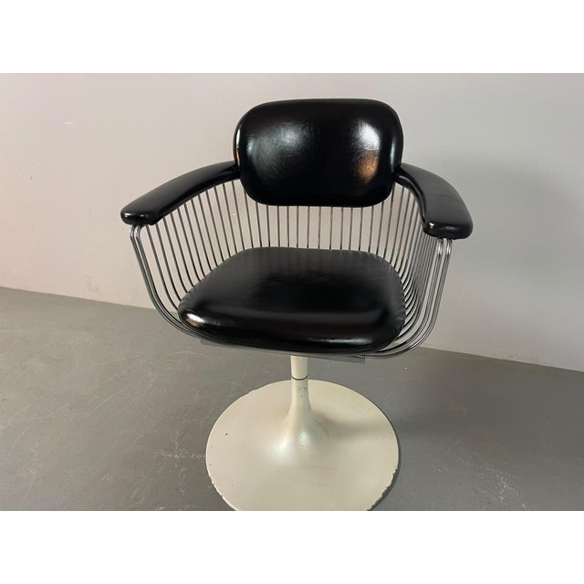 Mid-Century Modern Belgian Swivel Armchair by Rudi Verelst for Novalux, 1970s For Sale - Image 11 of 13