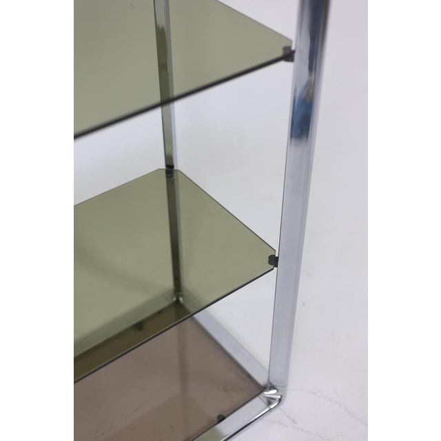 Shelves with Chromed Metal Frames, 1970s, Set of 2 For Sale - Image 9 of 15