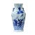 Ceramic Chinese Blue White Porcelain Eight Immortal Graphic Flat Body Vase For Sale - Image 7 of 7