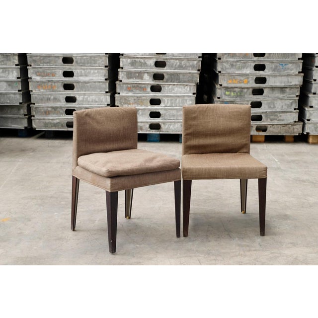 Set of Eunice Dining Chairs by Citterio for Maxalto For Sale - Image 10 of 11