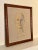Mid-Century Modern Female Portrait Original Pen and Ink Pastel Drawing by John P. Coleman For Sale - Image 15 of 15