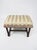 Cream Antique Jacobean Revival Walnut Barley Twist Bench | Louis XIII Style For Sale - Image 8 of 8