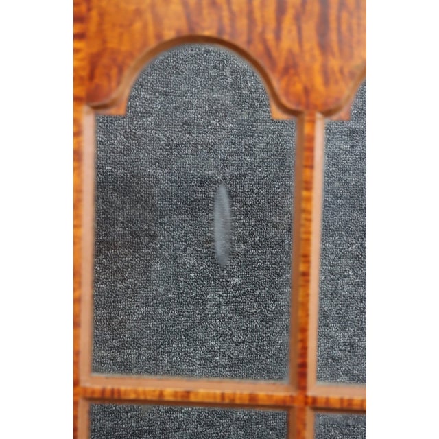 Bench-Made Tiger Maple Hanging Cupboard For Sale - Image 12 of 12