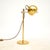 A very stylish and well made 1970’s vintage French brass desk lamp. It has a fantastic design, the round lamp shade rests...