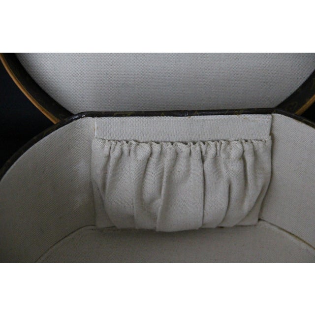Round Monogram Canvas Hat Box by Louis Vuitton, 1980s For Sale - Image 12 of 17