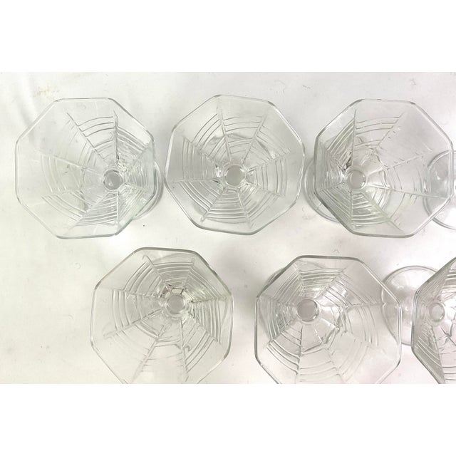 1950s McM-Dansk-“ Summer HOUSE”-elegant, Footed, Dessert, Bowls-Set of Eight For Sale - Image 6 of 10