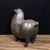 Early 20th Century Antique Bronze Tang Style Horse Sculpture – 6.5" Gilt & Red Pigment Figure For Sale - Image 5 of 9