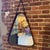 Vintage Triangular Mirror – Mid-Century Geometric Design (1960s)