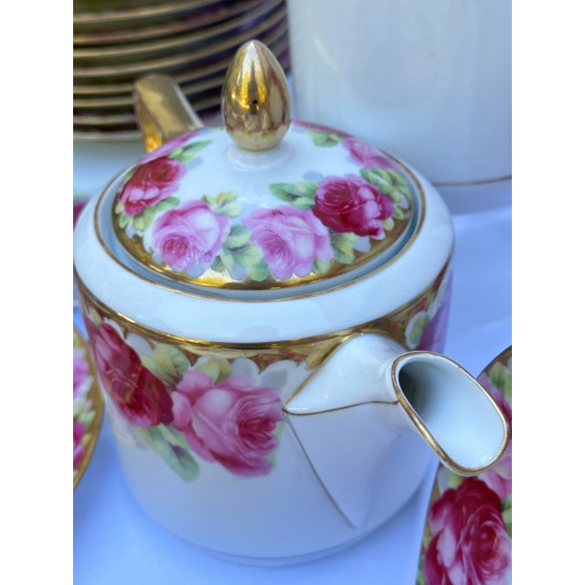 Ceramic Antique Beyer & Bock Tausendschön 42-Piece Porcelain Service for 12, C. 1905–1931 For Sale - Image 7 of 10