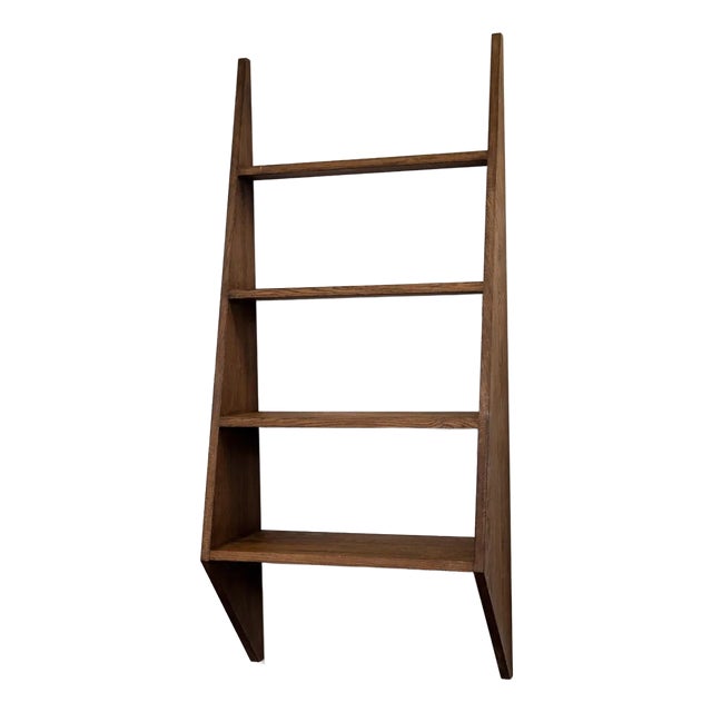 Large Angular French Bookcase For Sale