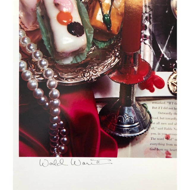 Audrey Flack, Pop Art Vintage Color Photograph Dye Transfer Print Audrey Flack Judaica Photo, 1984 For Sale - Image 4 of 11