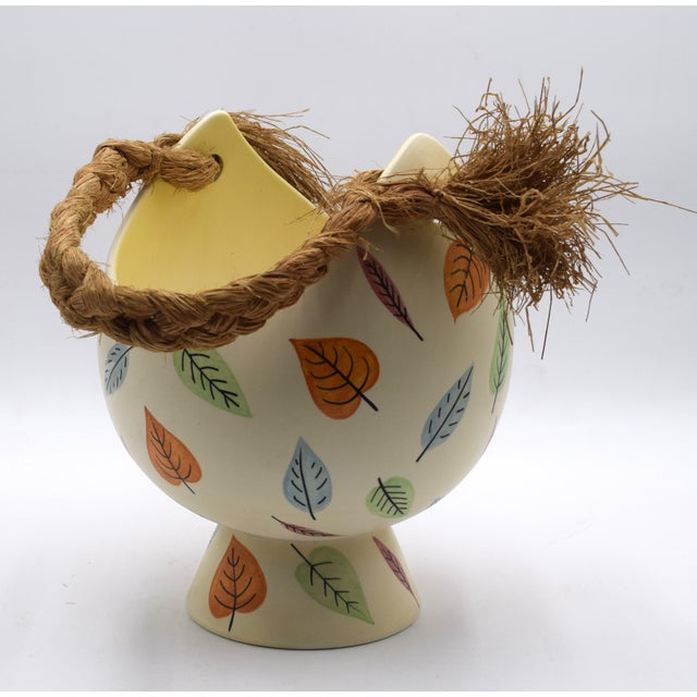 1930s Lenci Ceramic Basket, Italy, 1930s For Sale - Image 5 of 18