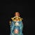 Vintage Cloisonne Enamel God of Wealth Figure - Standing Statue - 26cm For Sale - Image 9 of 9