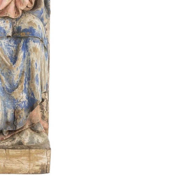 Portuguese Artist, Our Lady Majesty 17th Century For Sale - Image 5 of 6
