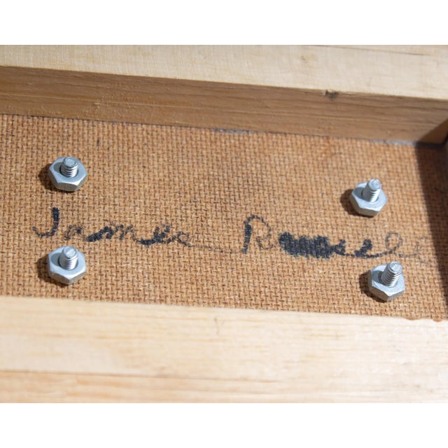 Sculpture Materials Signed Mixed Media Wall Assemblage by James Spencer Russell For Sale - Image 7 of 9