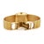 1990s Patek Philippe for Gübelin 4457/1 Double Signed 18k Gold 23mm Manual Watch For Sale - Image 14 of 18