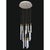 Contemporary Collection Air Chandelier in Metal by Jago For Sale - Image 3 of 9