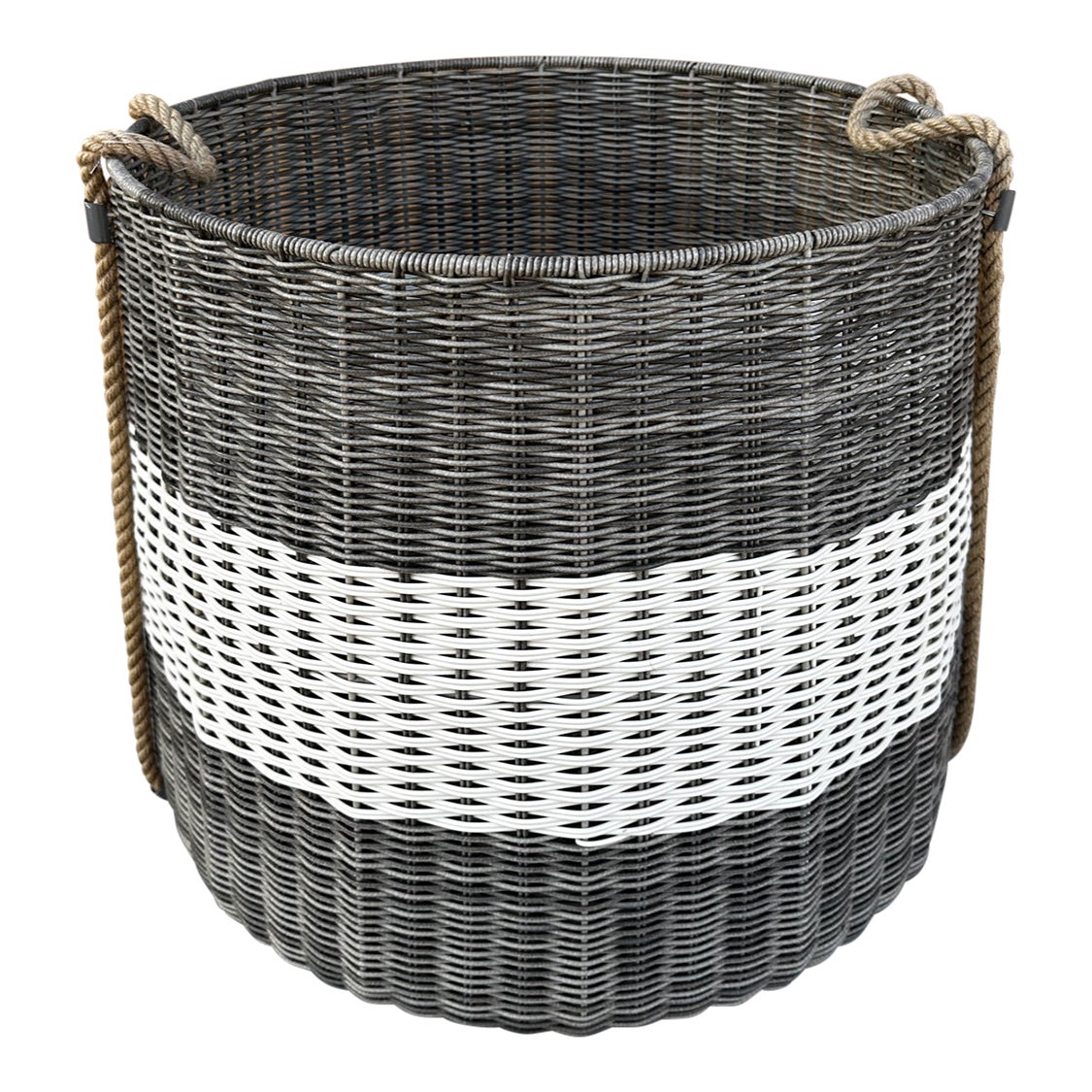 Thomasville Large Indoor/Outdoor Water Resistant Basket Chairish