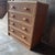 Vintage bamboo and cane 4 drawer Chest of drawers Bamboo drawer handles and cane covering front and sides and top The...