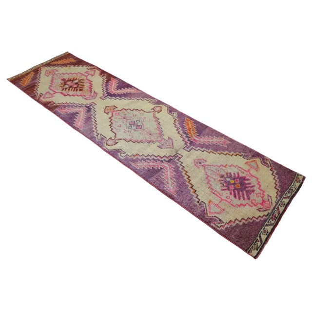 Hand Knotted Tribal Runner - 2′10″ X 10′11″ For Sale - Image 6 of 12