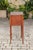 Wood French 1860s Walnut Side Table with Tambour Door, Marble Top and Tapered Legs For Sale - Image 7 of 10