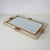 Brass Barovier & Toso Twist Murano Glass and Brass Tray For Sale - Image 8 of 11