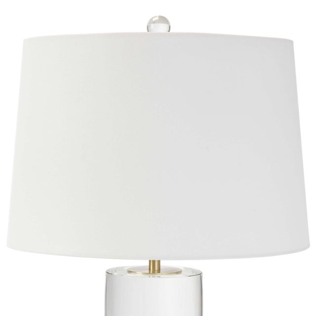 Traditional Regina Andrew Joan Crystal Table Lamp Large For Sale - Image 3 of 5