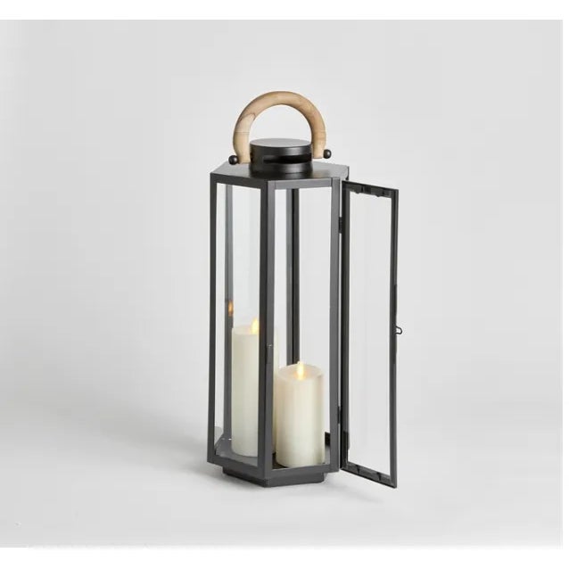 Transitional Small Dockside Outdoor Lantern For Sale - Image 3 of 4