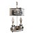 Vintage French Tole Bouillotte Table Lamp For Sale