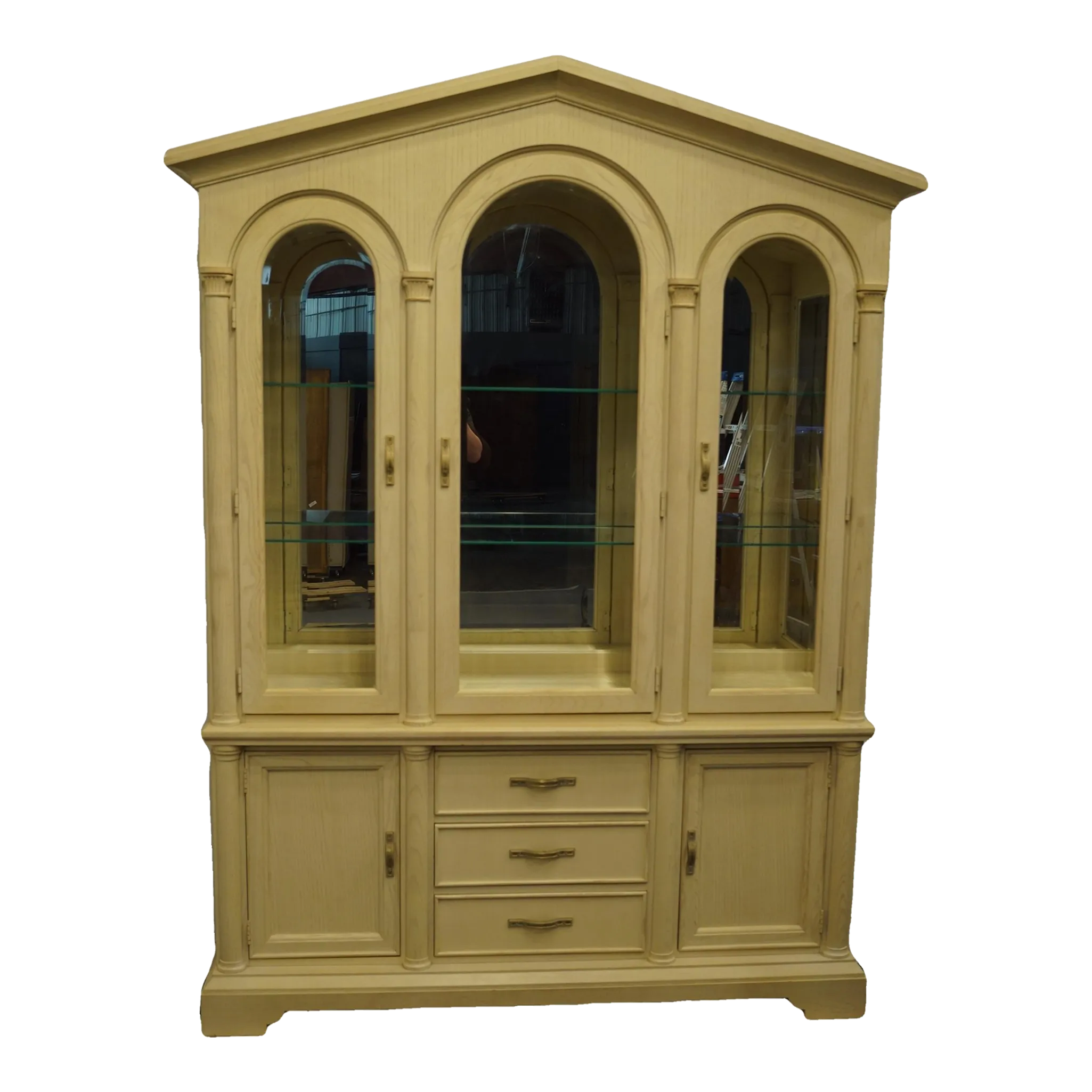 Stanley Furniture Concentrics Collection White Washed 66