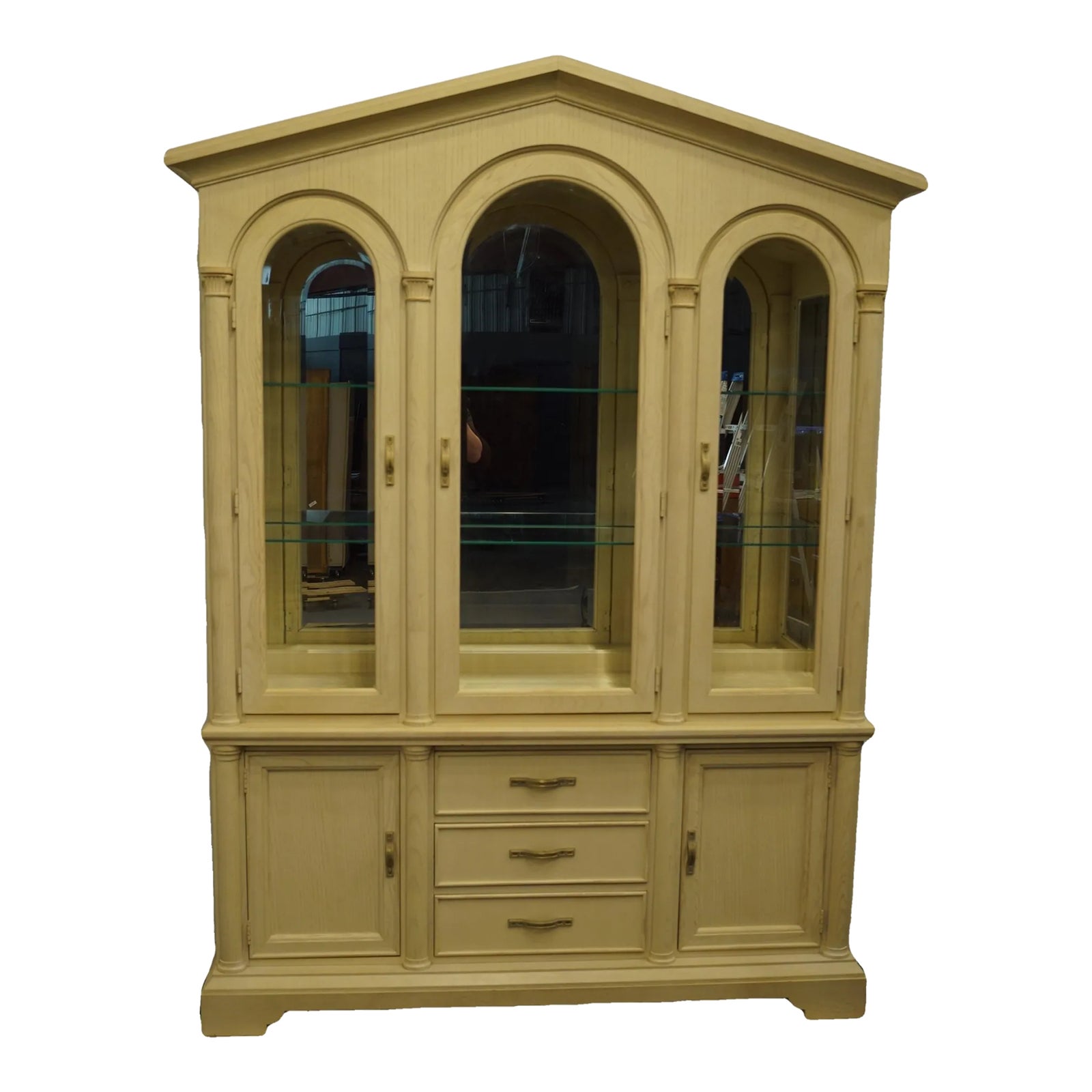 廃盤希少品  journal standard Furniture ART Furniture Bedroom Old World-Wood Top Bedside Chest