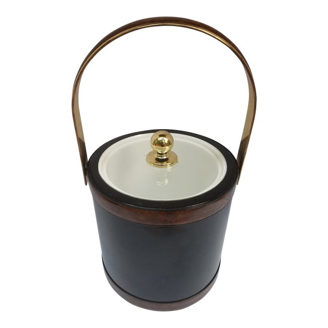 1960s Mid Century Bucket Brigade Retro Ice Bucket Chairish
