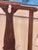 Wood Pair of Antique English Cherry Queen Anne Style Swivel Desk Chairs With Casters For Sale - Image 7 of 9