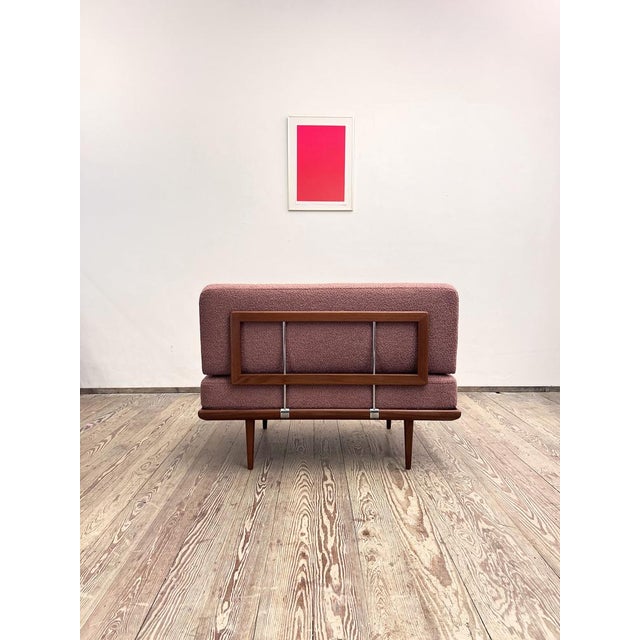 Danish Mid-Century Minerva 2-Seater Sofa by Peter Hvidt and Orla Mølgaard Nielsen for France & Son, 1960s For Sale - Image 4 of 16