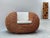 1990s Rattan Wicker Wooven Egg Nest Lounge Chair, Switzerland, 1990s For Sale - Image 5 of 10
