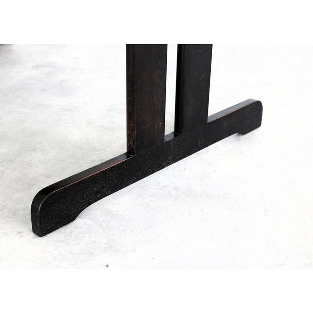 Brown Vintage Dining Table, 1970s For Sale - Image 8 of 9