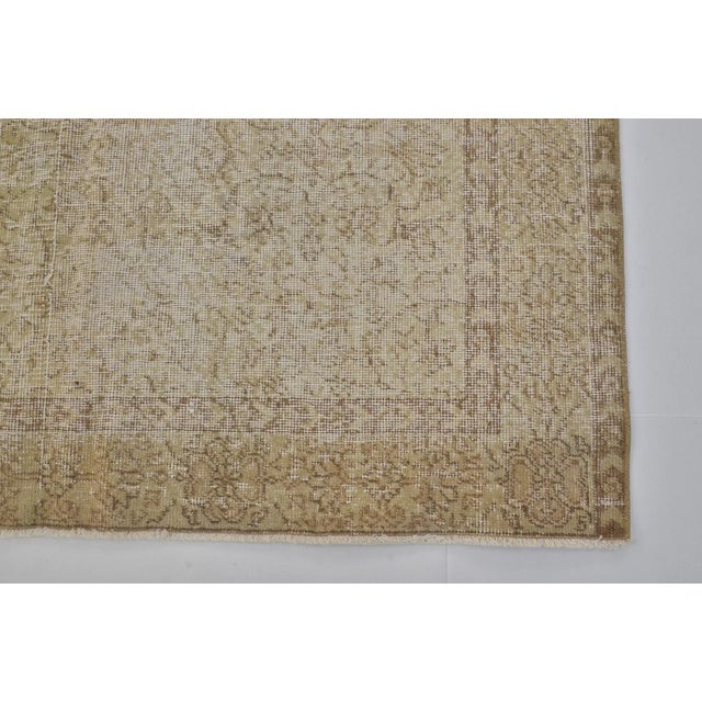 Biege Home Living Oushak Rug For Sale In Phoenix - Image 6 of 10