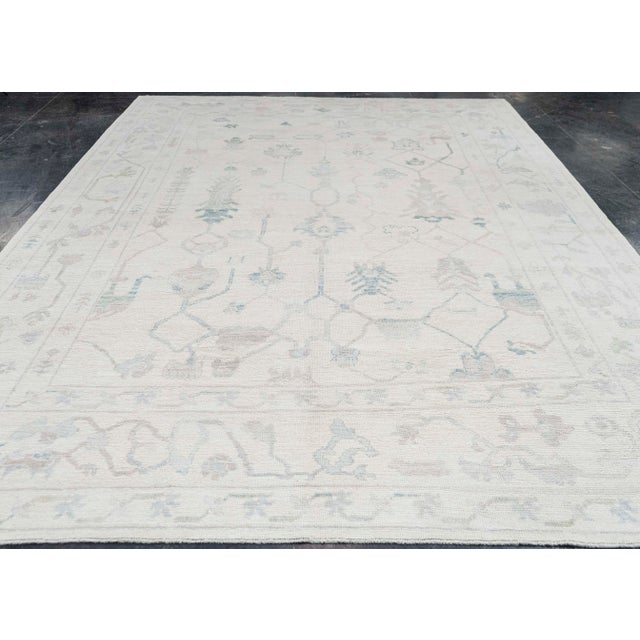Turkish Oushak Rug 9'3" x 13'3" #20420 Explore a curated collection of hallway runners, wool rugs, and handmade...