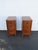 This beautiful Pair of Nightstands is made of wood, solid wood, mahogany, veneer, and metal. The Tables were converted...