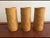 1970s 1970s New Old Stock Hand-Carved Bamboo Pagoda Asian Bud Vases — Set of 3 For Sale - Image 5 of 7