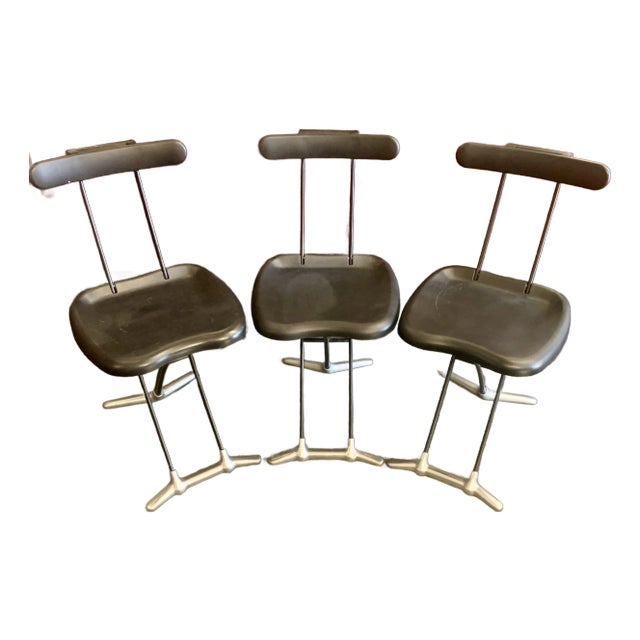 1990s Rondine Folding Chairs by Toshiyuyuki Kita for Magis Set of Three For Sale